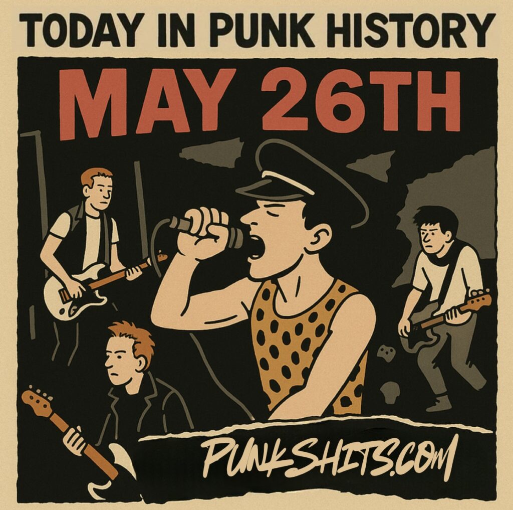 Today in Punk History, May 26th